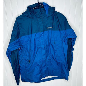 Boy’s Marmot Jacket XL Blue Rain Jacket